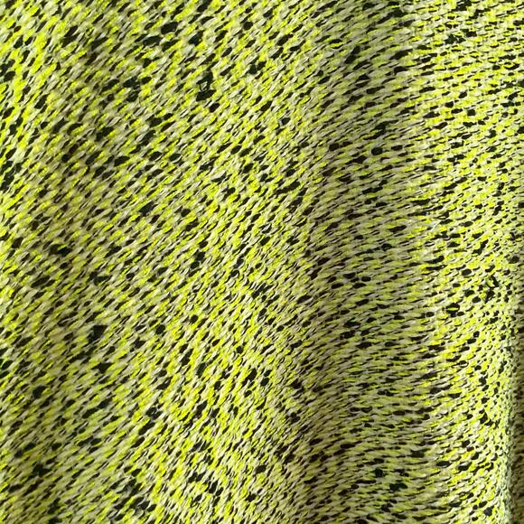 Chris Benz Rare Vogue Runway Dress - Size 4 Neon Green Tweed, USA Holiday Party - Picture 8 of 8